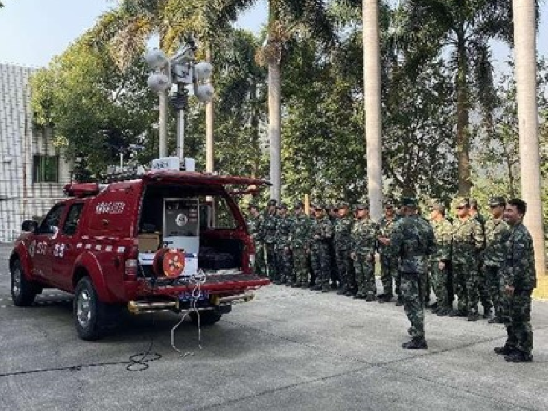 Jiangmen Emergency Bureau Forest Fire Prevention Command Vehicle Project